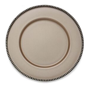 Arte Italica Perla Champagne Pewter Charger